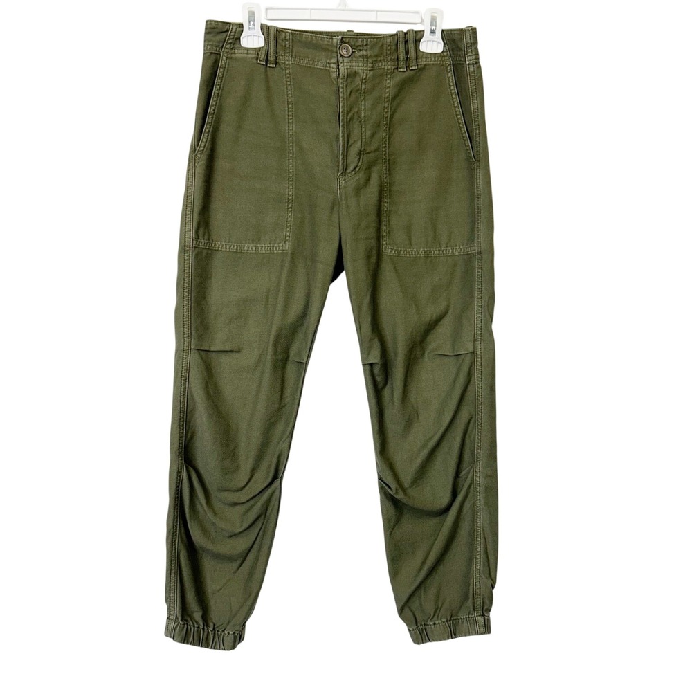 Citizens of Humanity Olive Green Agni Cargo Joggers Pants Women's 27 Trousers